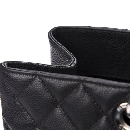 Chanel Caviar Quilted XL Grand Shopping Tote GST Black 12 of 13