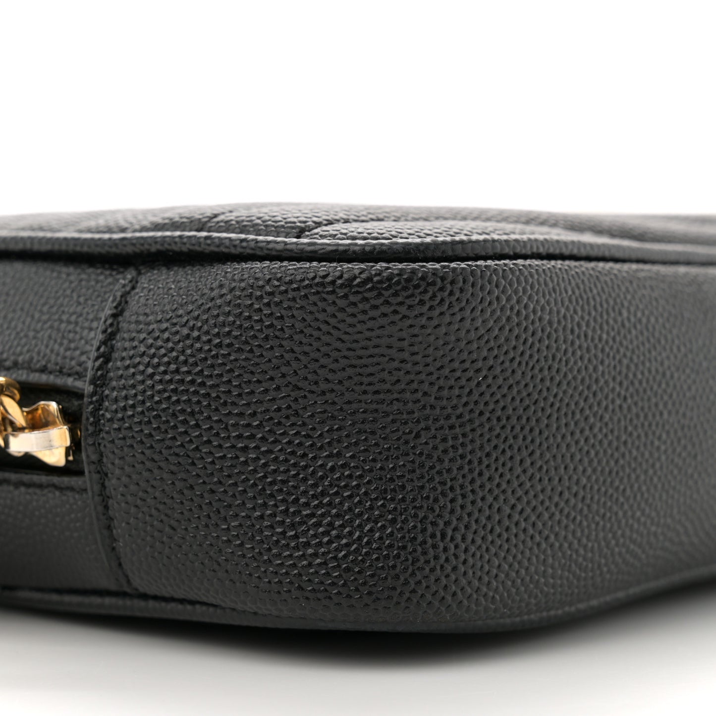 Grain De Poudre Matelasse Monogram Mini Lou Camera Bag Black