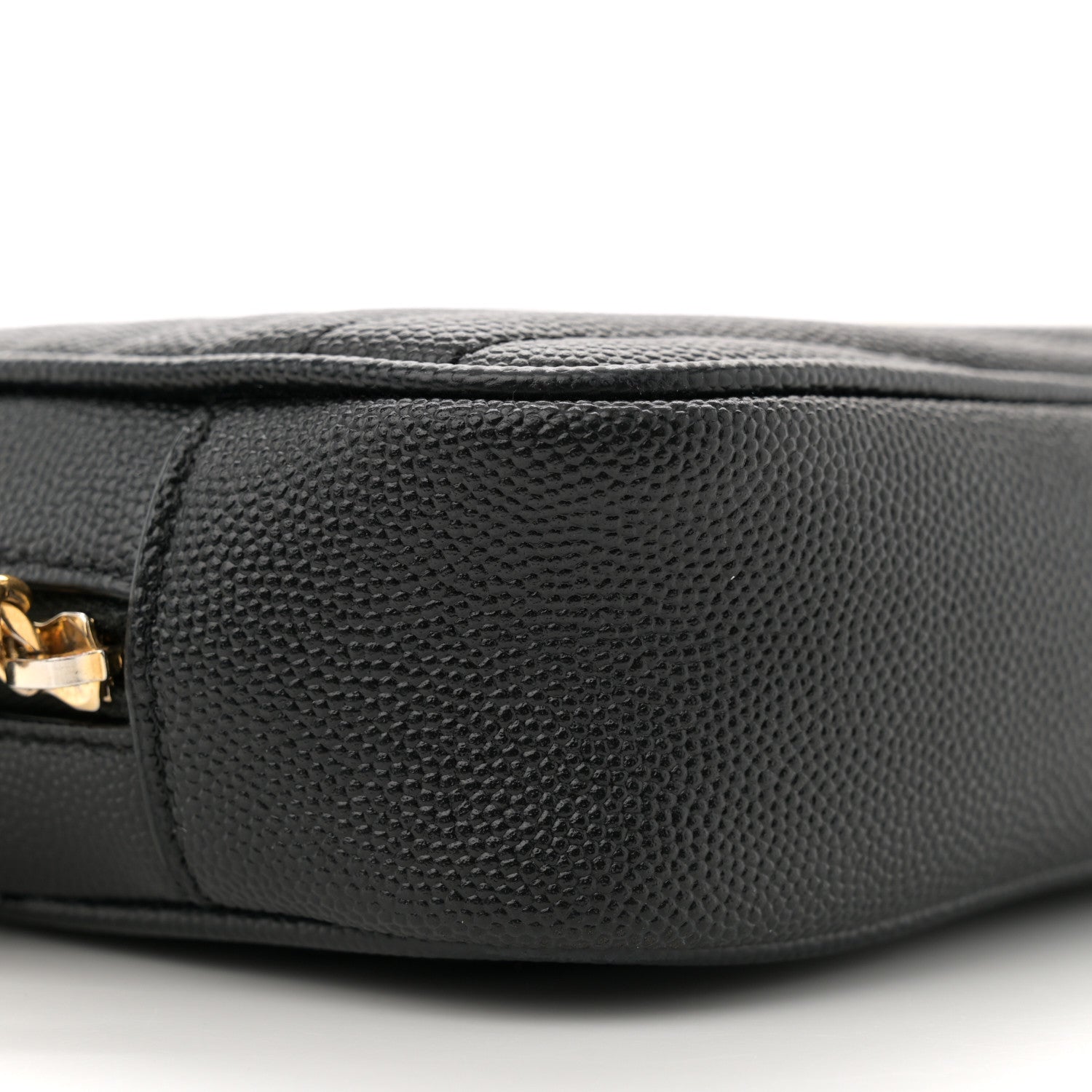 Saint Laurent Grain De Poudre Matelasse Monogram Mini Lou Camera Bag Black 9 of 11