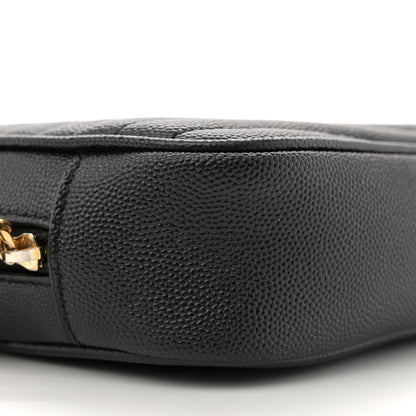 Saint Laurent Grain De Poudre Matelasse Monogram Mini Lou Camera Bag Black 9 of 11