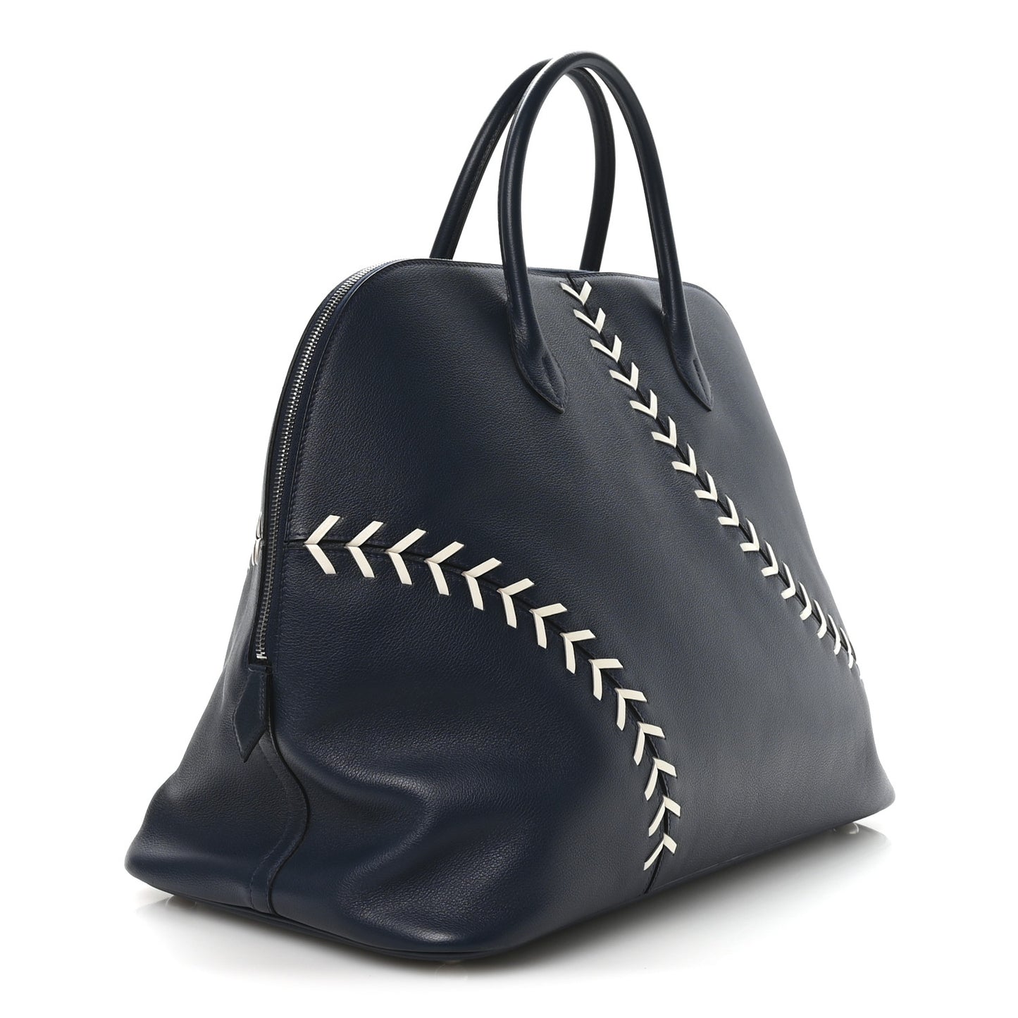 Evercolor 1923 Bolide 45 Baseball Bag Bleu De Malte Blanc