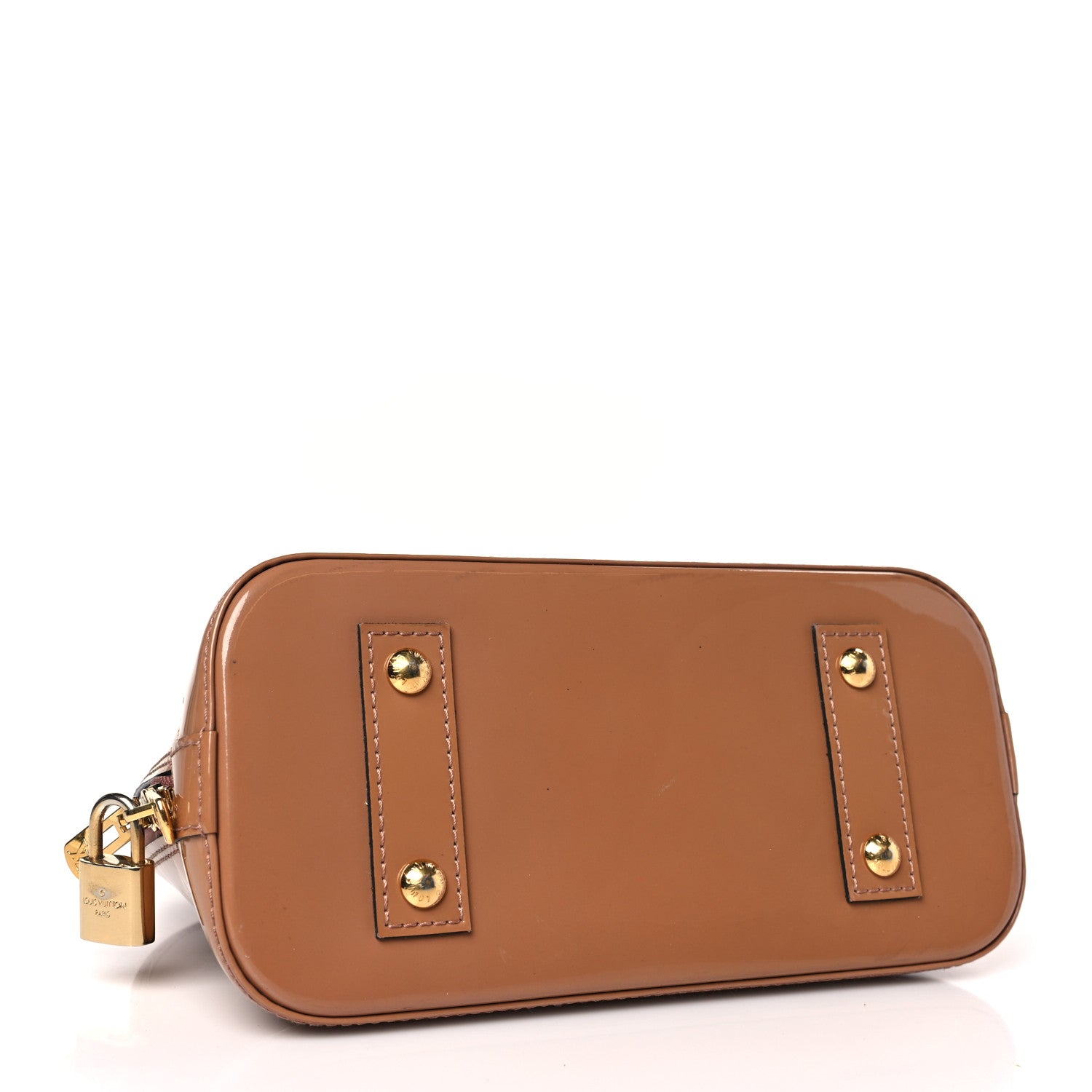 Louis Vuitton Vernis Alma BB Rose Velours 4 of 8