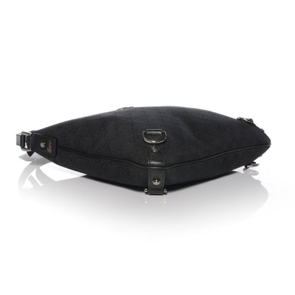 Gucci Monogram Abbey Messenger Bag Black 4 of 8