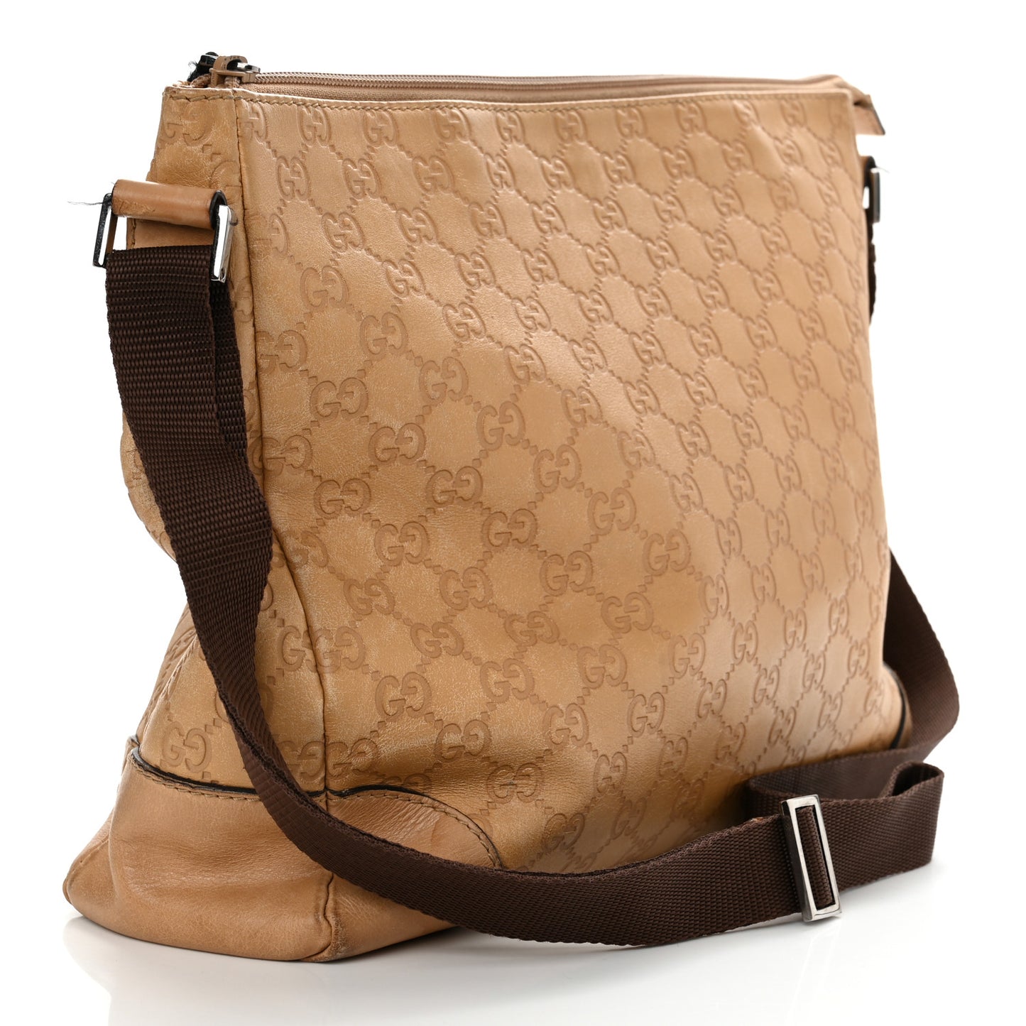 Guccissima Messenger Bag Camelia