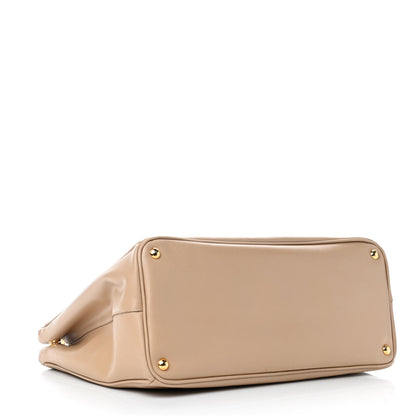 Prada Saffiano Lux Extra Large Galleria Double Zip Tote Sabbia 3 of 7