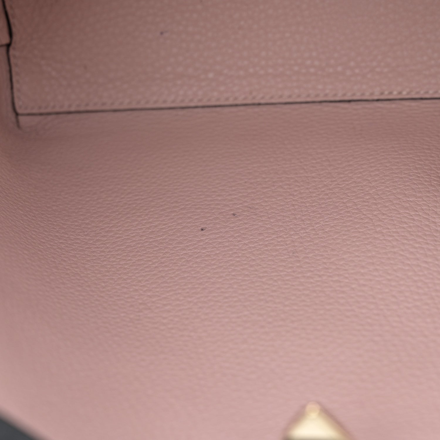 Valentino Garavani Grained Calfskin Small Rockstud Flip Lock Tote Black Rose Quartz 10 of 16