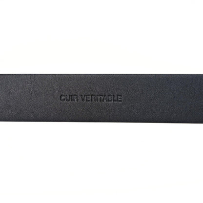 Chanel Calfskin Lambskin CC Chain Belt 95 38 Black Gold 4 of 8