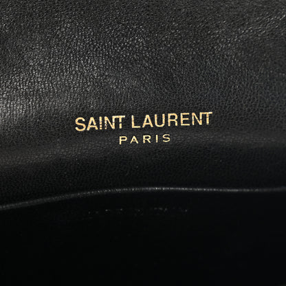 Saint Laurent Lambskin Quilted Micro Gaby Bag Black 5 of 6