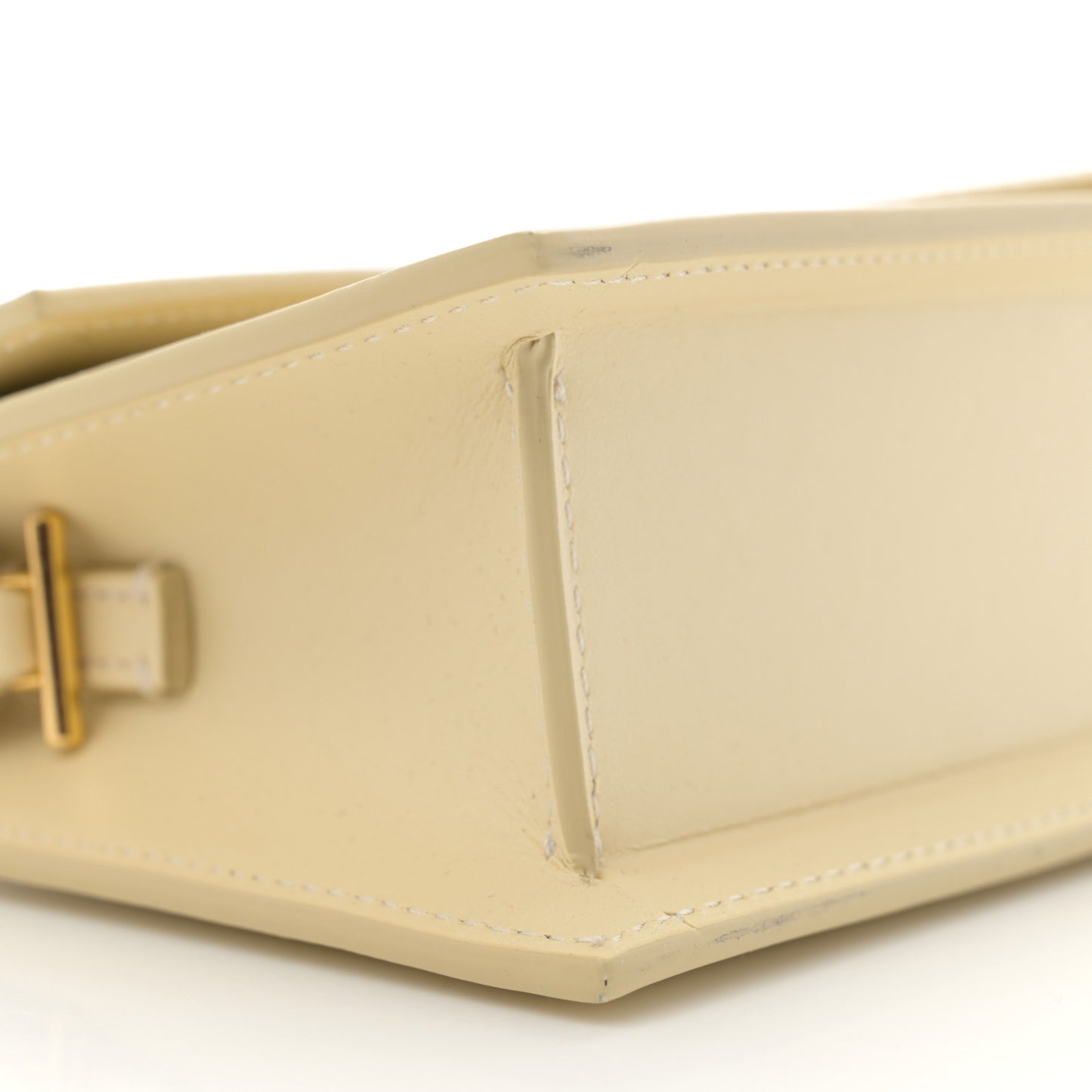 Smooth Calfskin Le Bambino Long White