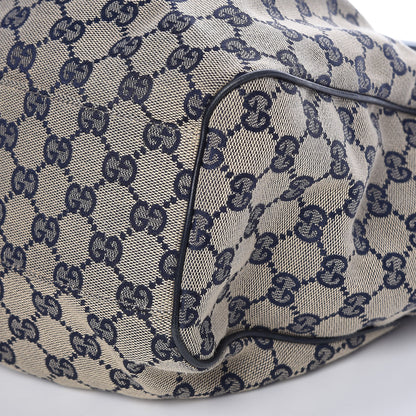 Gucci Monogram Medium Sukey Tote Navy 12 of 12