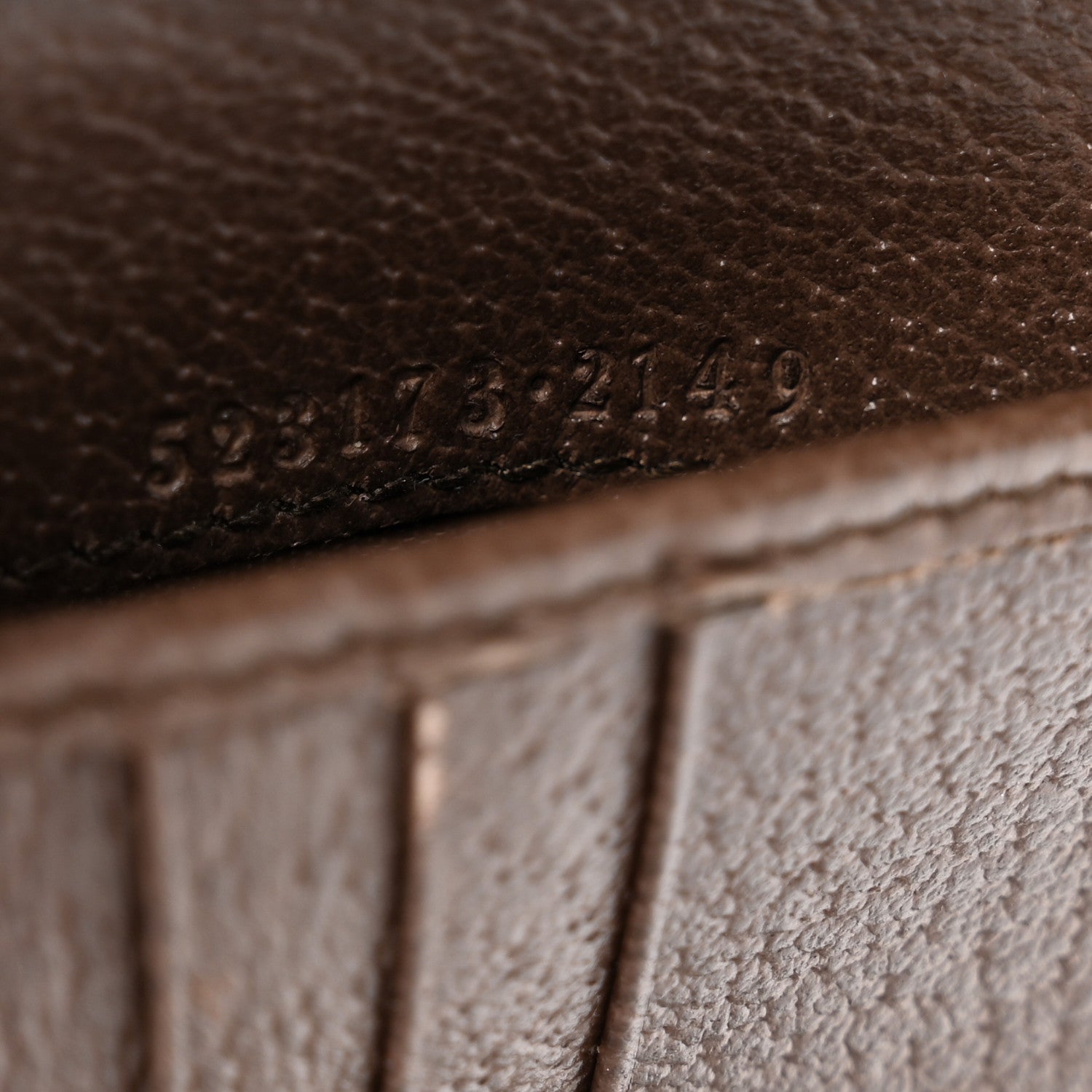 Gucci GG Supreme Monogram Web Ophidia French Flap Wallet Beige New Acero 7 of 8