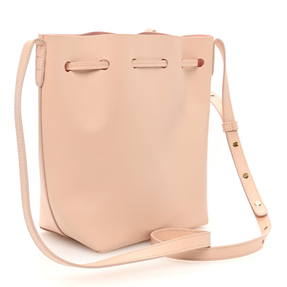 Mansur Gavriel Calfskin Mini Bucket Bag Rosa 3 of 10