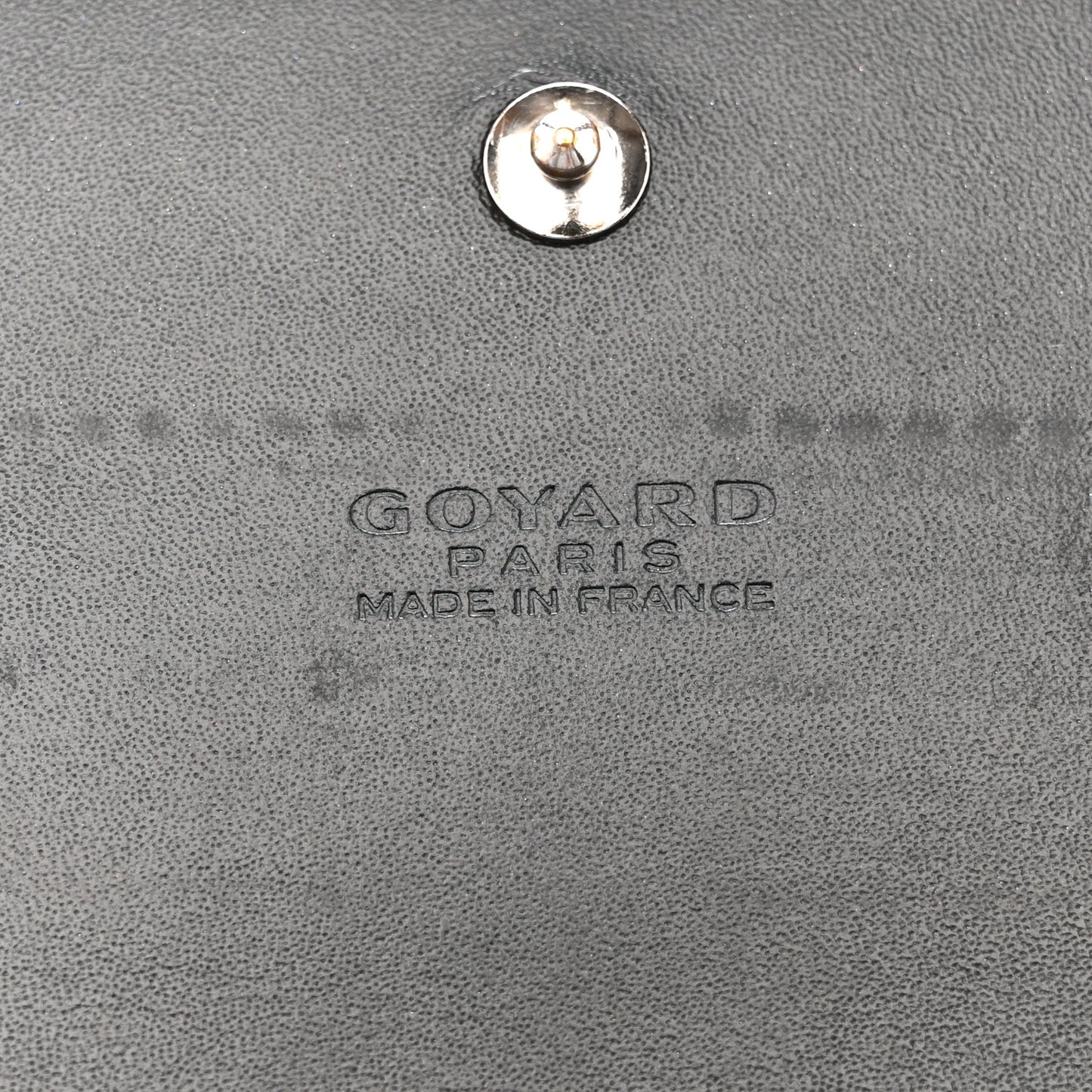 Goyardine Varenne Long Wallet Black