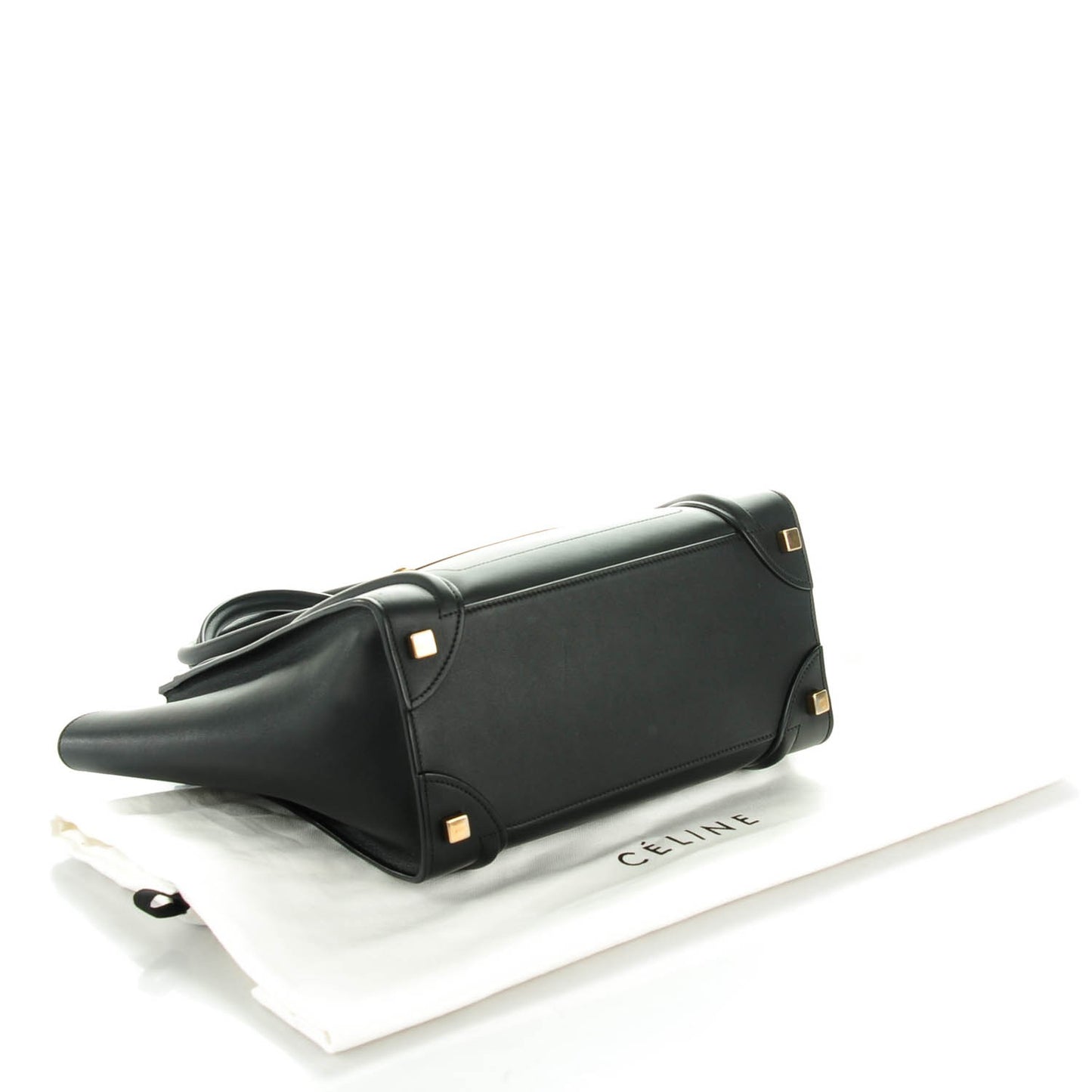 Smooth Calfskin Micro Luggage Black