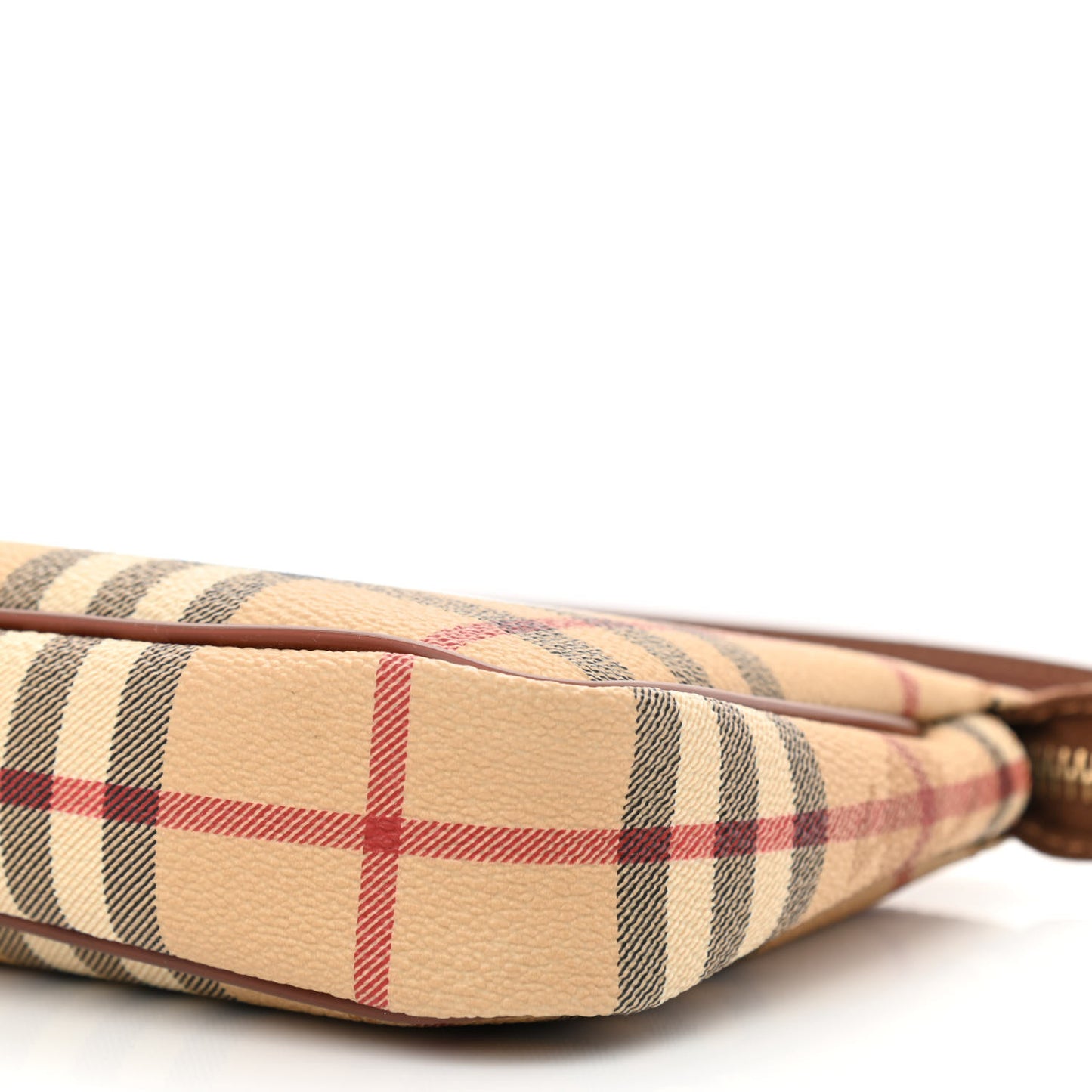 Haymarket Check Pochette Chocolate