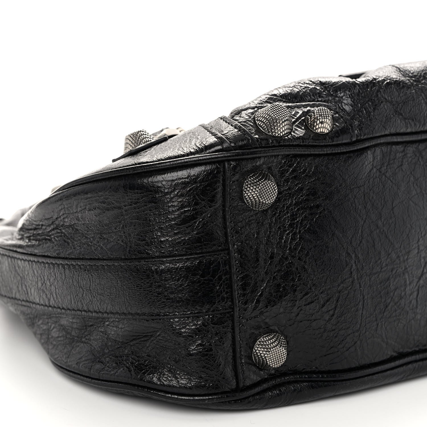Balenciaga Agneau Arena Medium Le Cagole Shoulder Bag Black 9 of 18