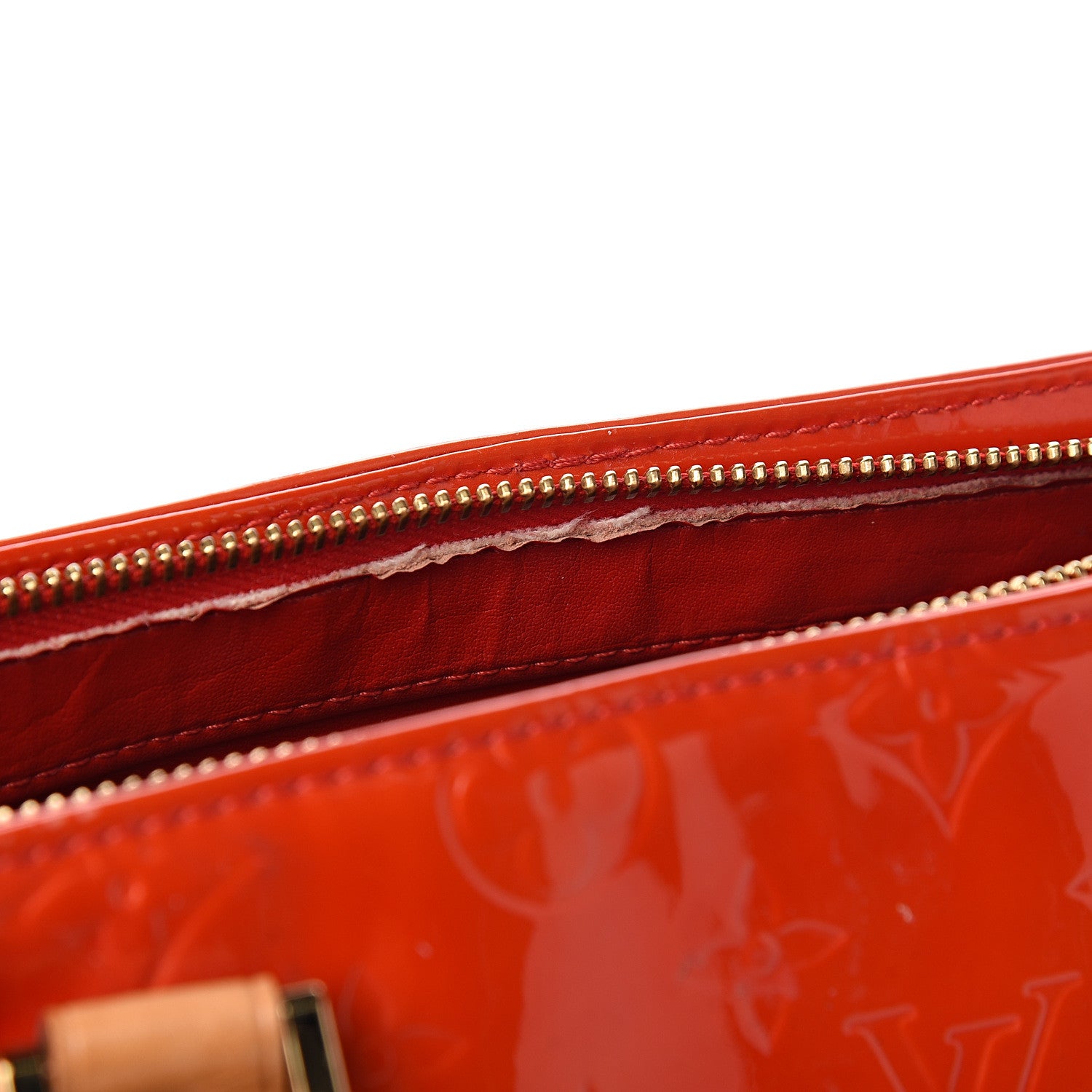 Louis Vuitton Vernis Houston Red 7 of 13
