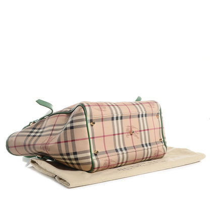Burberry Haymarket Check Small Canterbury Tote Pine 4 of 8