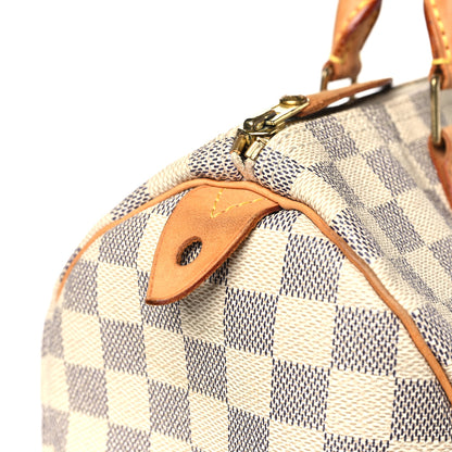 Louis Vuitton Damier Azur Speedy 30 10 of 17