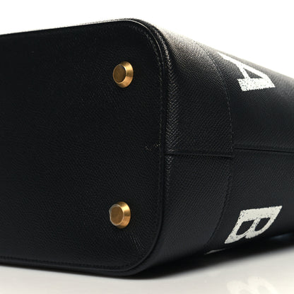 Balenciaga Grained Calfskin Ville Aj Tote Black 10 of 10