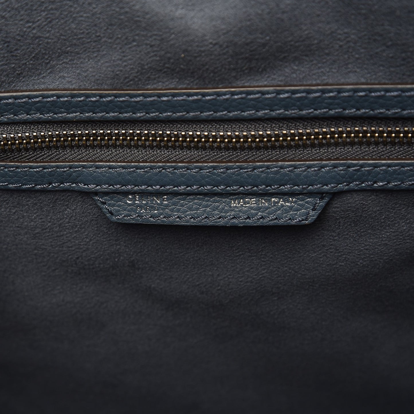 Drummed Calfskin Mini Luggage Orage
