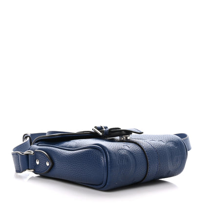 Gucci Piuma Calfskin Jumbo GG Embossed Small Messenger Bag Royale 4 of 8