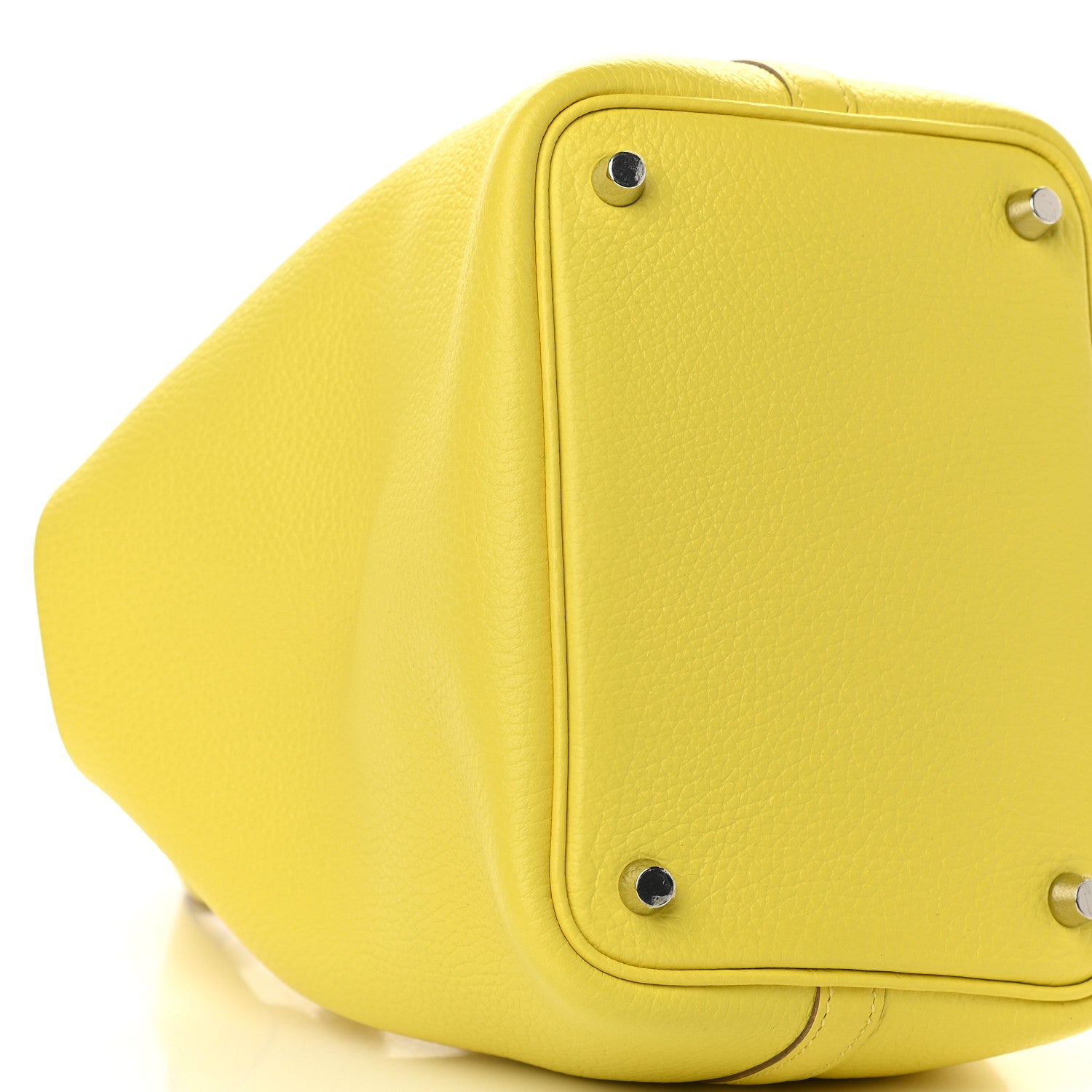 Hermes Taurillon Clemence Picotin Lock 18 PM Lime 8 of 9