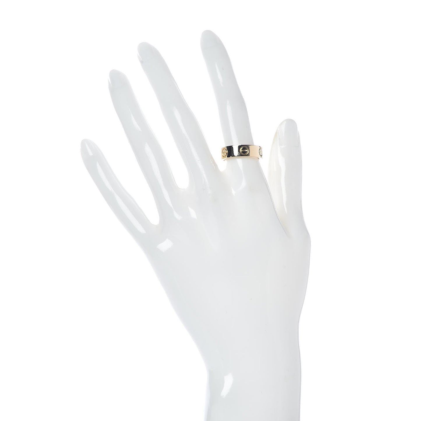 18K Yellow Gold 5.5mm LOVE Ring 52 6