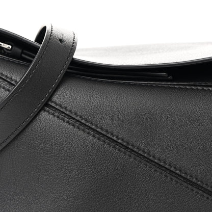 Loewe Calfskin Small Puzzle Bag Black 7 of 9