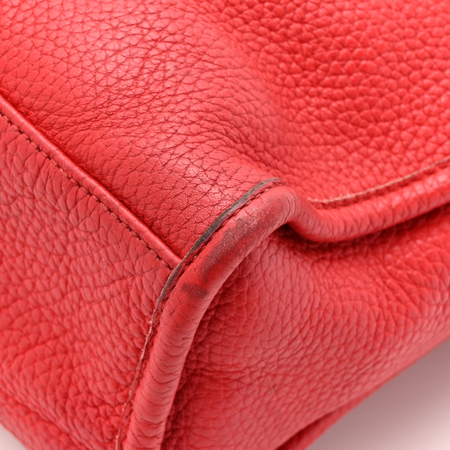 Vibrato Calfskin Classic Silver Hardware S City Rouge Cerise