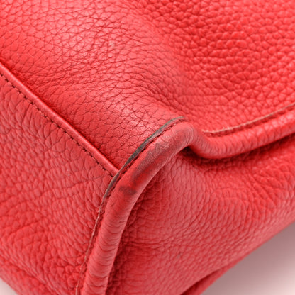 Balenciaga Vibrato Calfskin Classic Silver Hardware S City Rouge Cerise 12 of 16