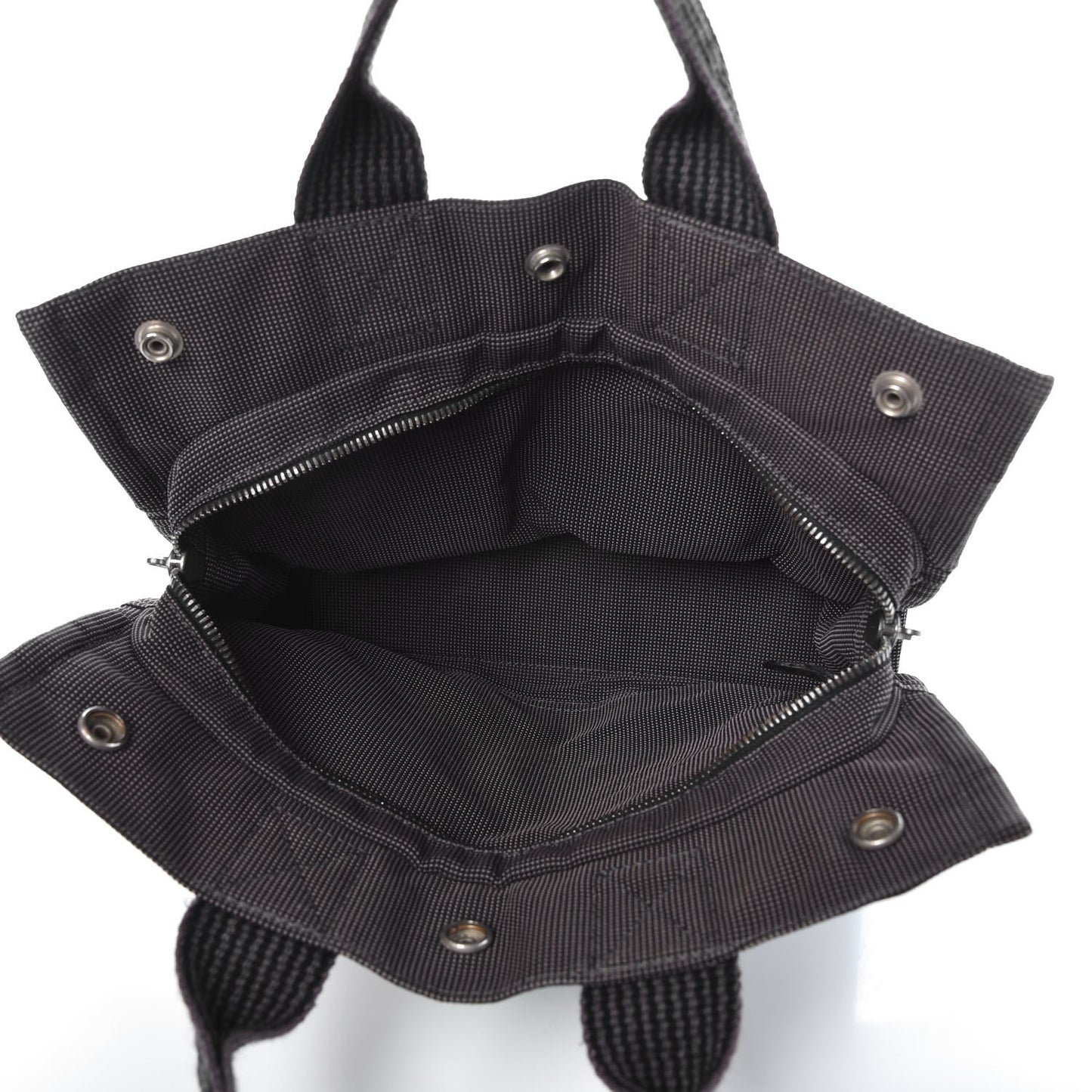 Canvas Herline PM Tote Grey