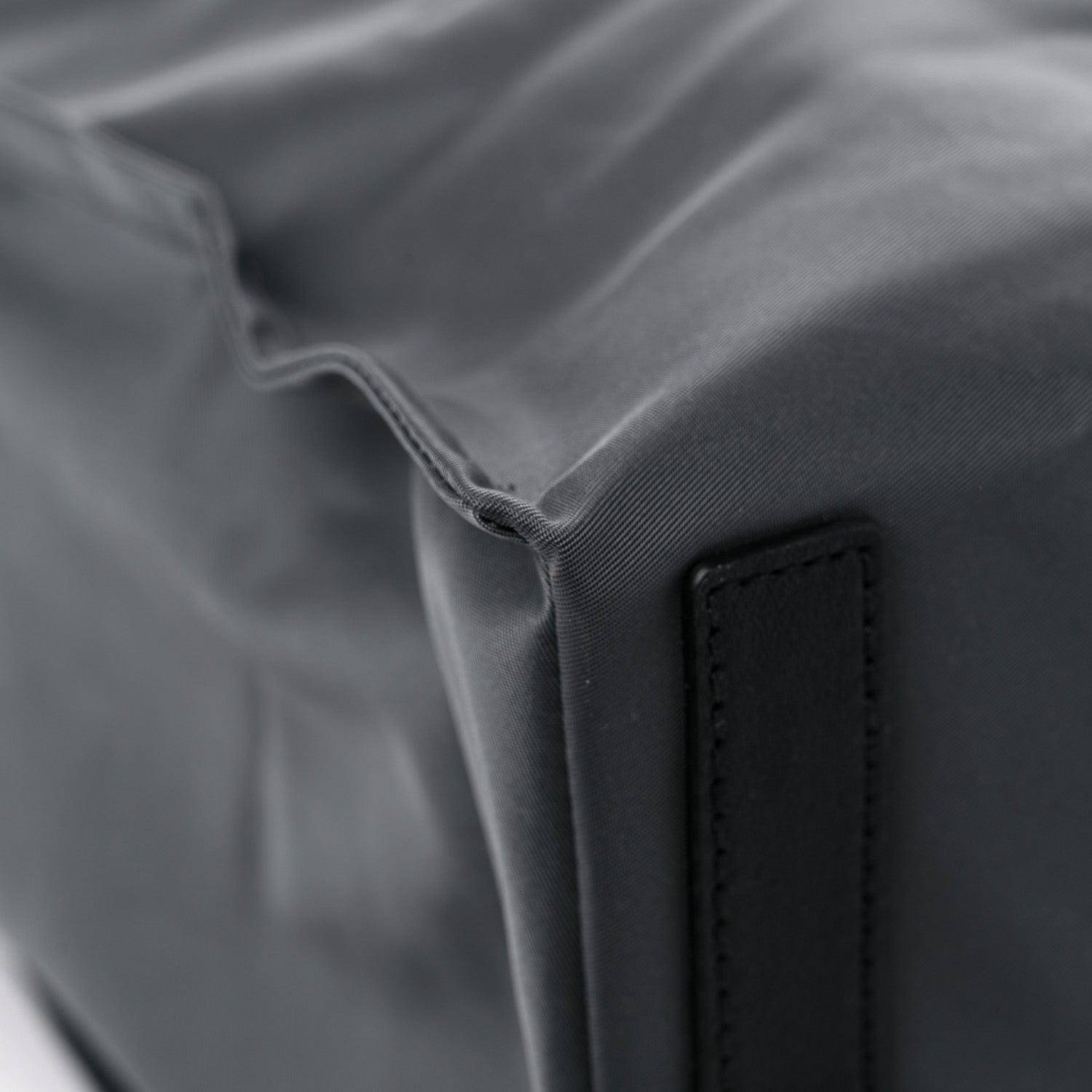 Burberry Nylon Logo Trench Tote Bag Grey 9 of 10