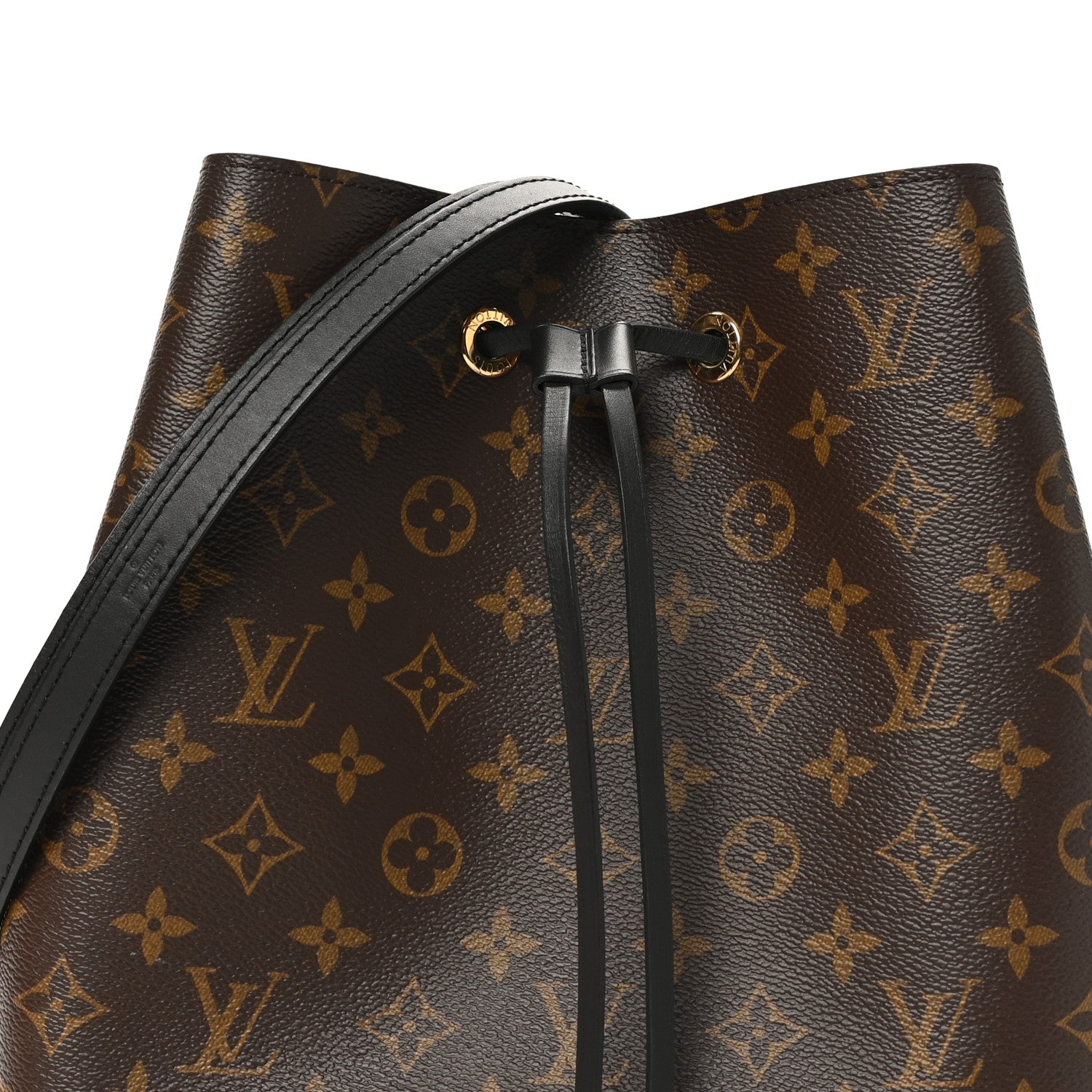 Louis Vuitton Monogram Neonoe MM Black 7 of 10
