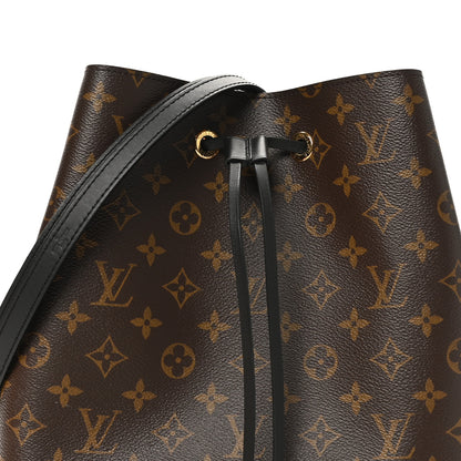 Louis Vuitton Monogram Neonoe MM Black 7 of 10