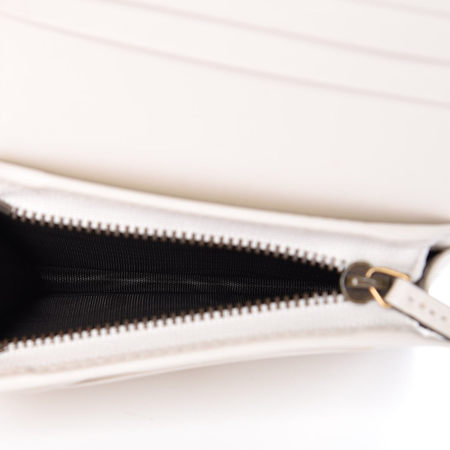 Guccissima Cherries Card Case Wallet White