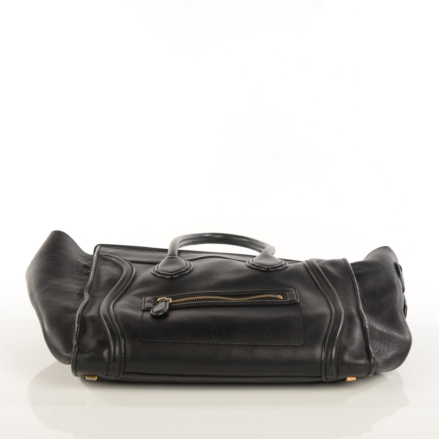 Smooth Calfskin Mini Luggage Black