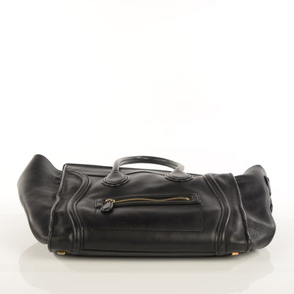 Celine Smooth Calfskin Mini Luggage Black 2 of 10