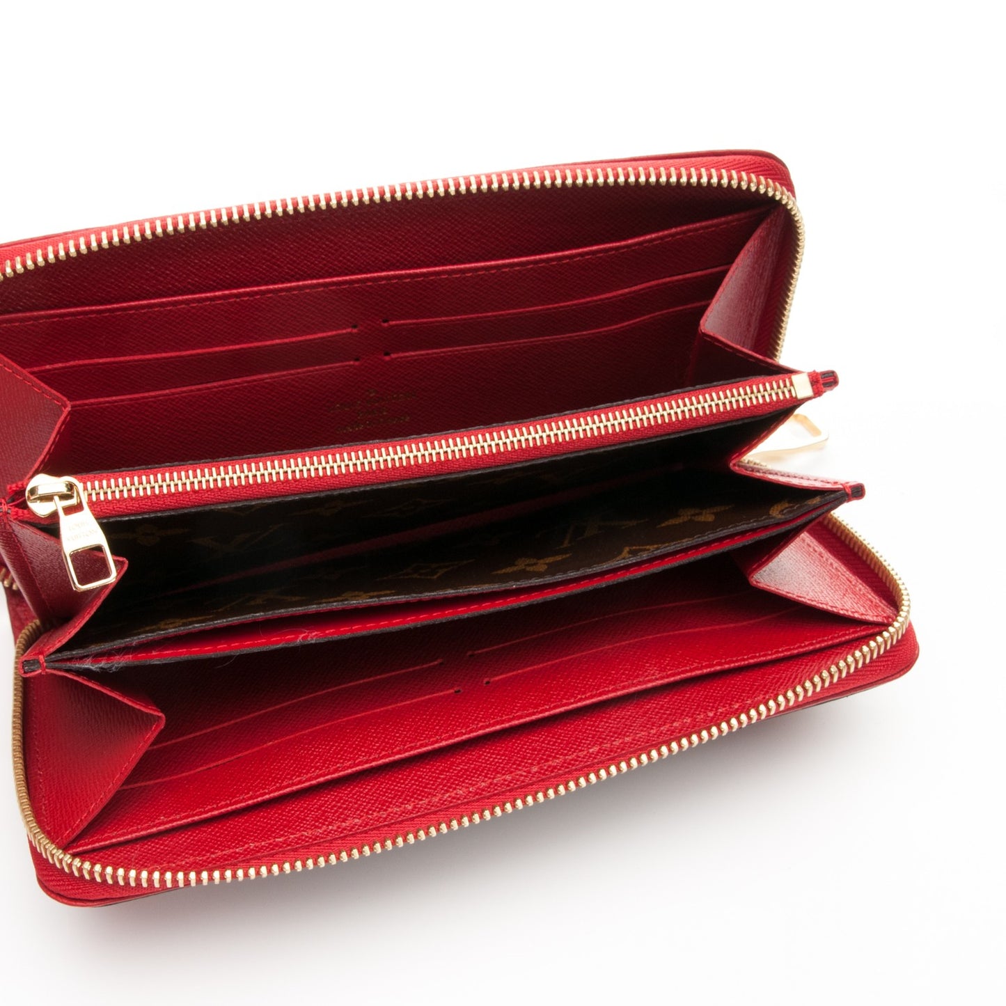 Monogram Retiro Zippy Wallet Cherry