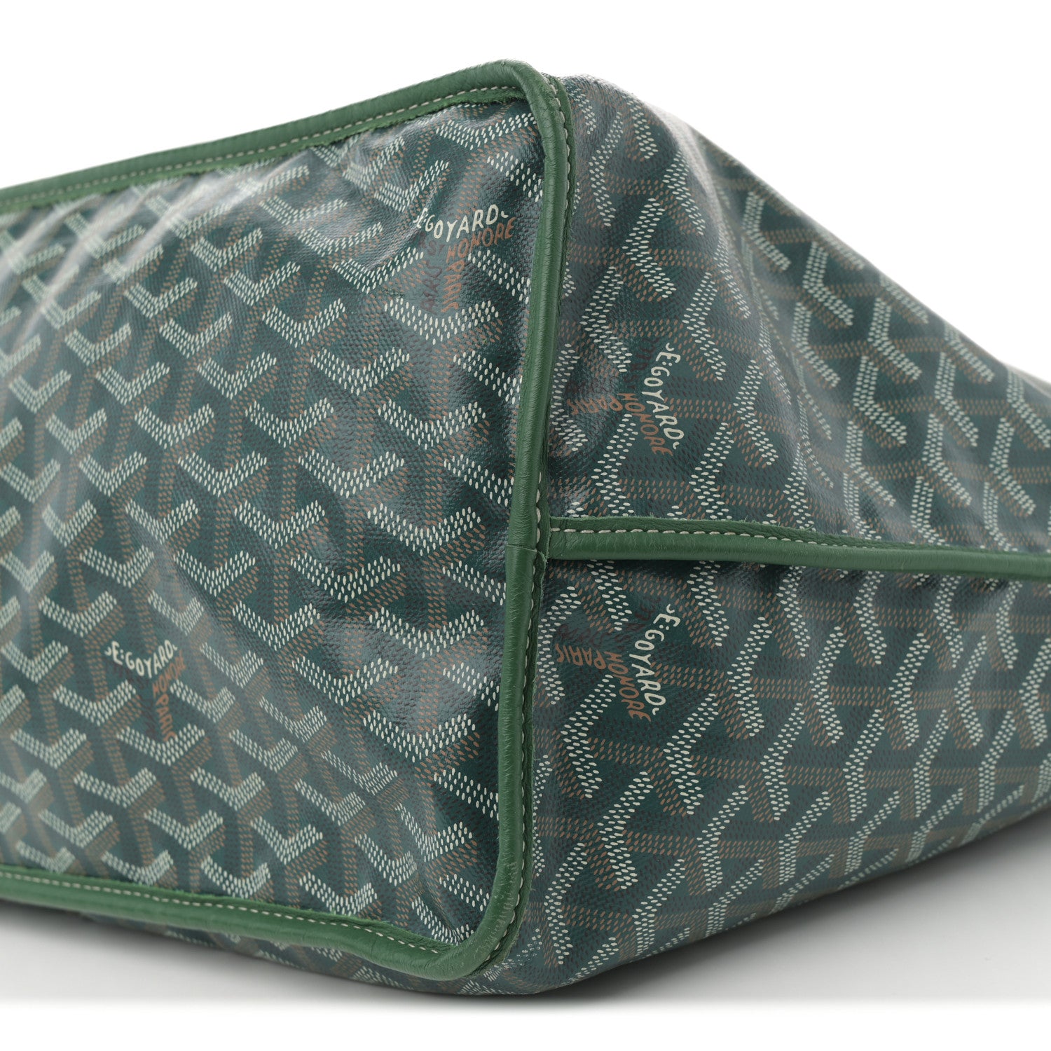 Goyard Goyardine Reversible Anjou GM Green 31 of 45
