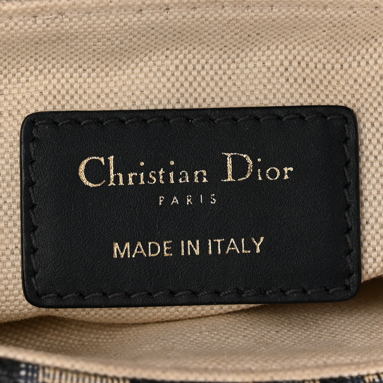 Christian Dior Oblique Mini Saddle Bag Blue 6 of 10