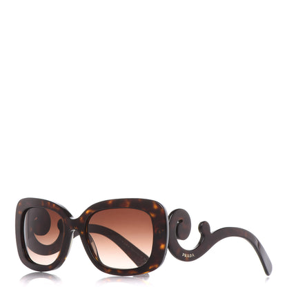 Prada Acetate Baroque Sunglasses SPR 27O Tortoise 1 of 7