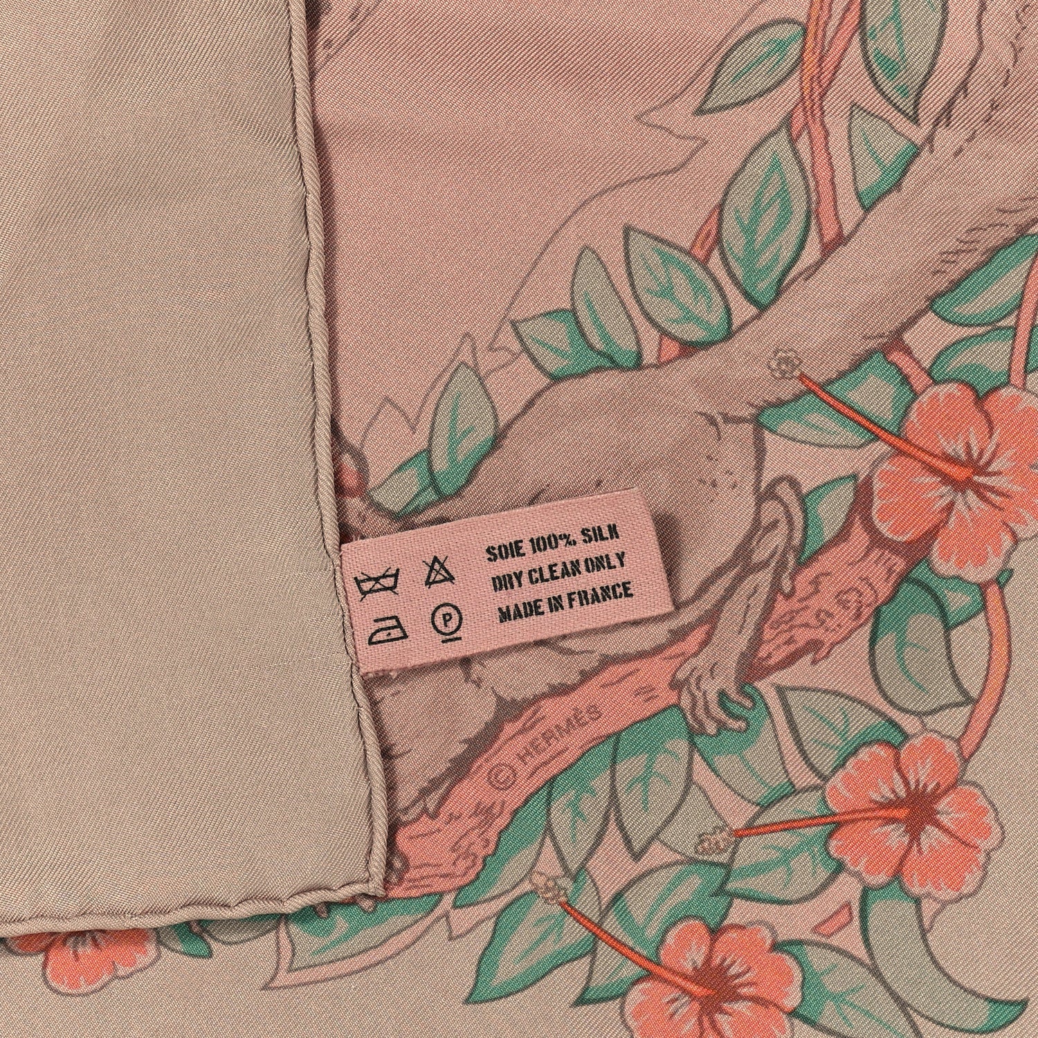 Hermes Silk Dip Dye Jungle Love Scarf 90 3 of 4