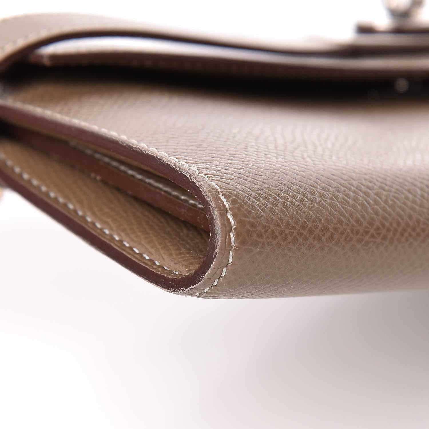 Hermes Epsom Kelly Longue Wallet Etoupe 11 of 15