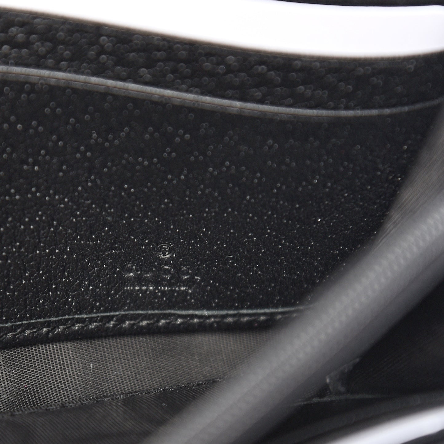 Calfskin Web Ophidia Continental Wallet Black