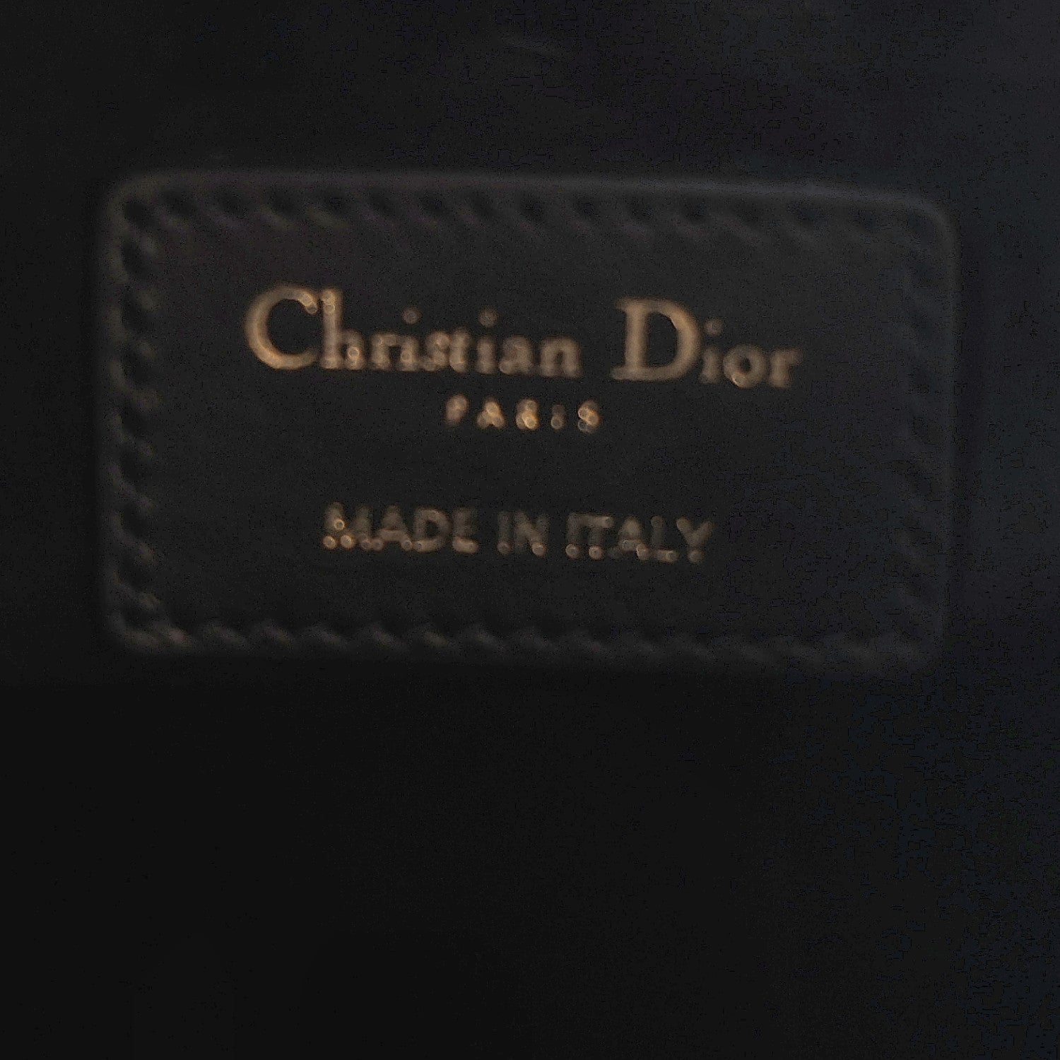 Christian Dior Calfskin Macro Cannage Small Book Tote Black 6 of 10