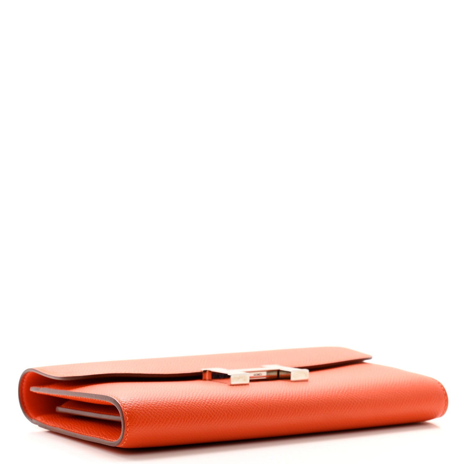 Hermes Epsom Constance Long Wallet Orange 4 of 7
