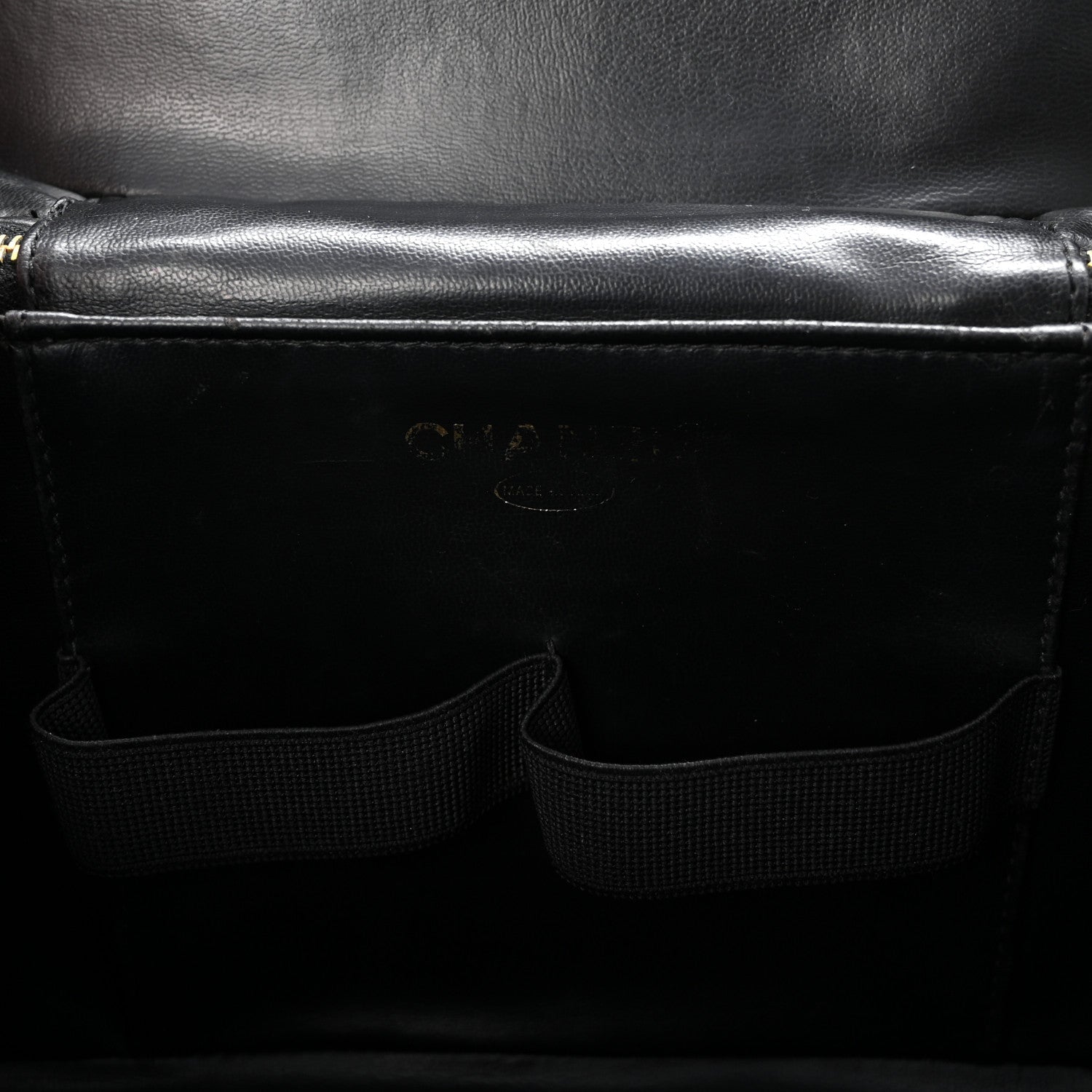 Chanel Caviar CC Vanity Train Case Black 6 of 10