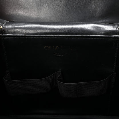 Chanel Caviar CC Vanity Train Case Black 6 of 10