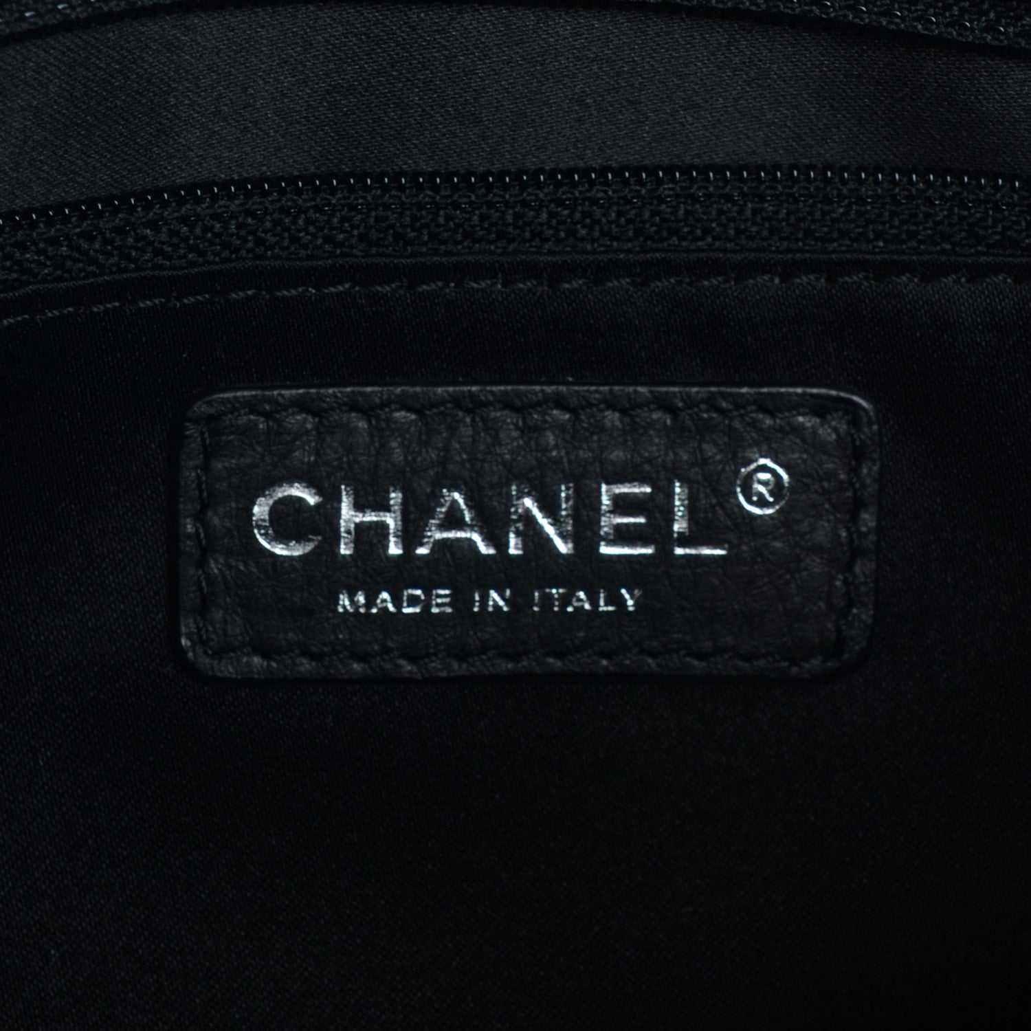Chanel Caviar Quilted Grand Shopping Tote GST Black 6 of 7